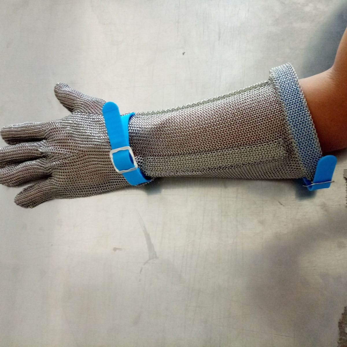 19cm Elbow Length Chain Stainless Steel Gloves (imported airfreight) ex vat