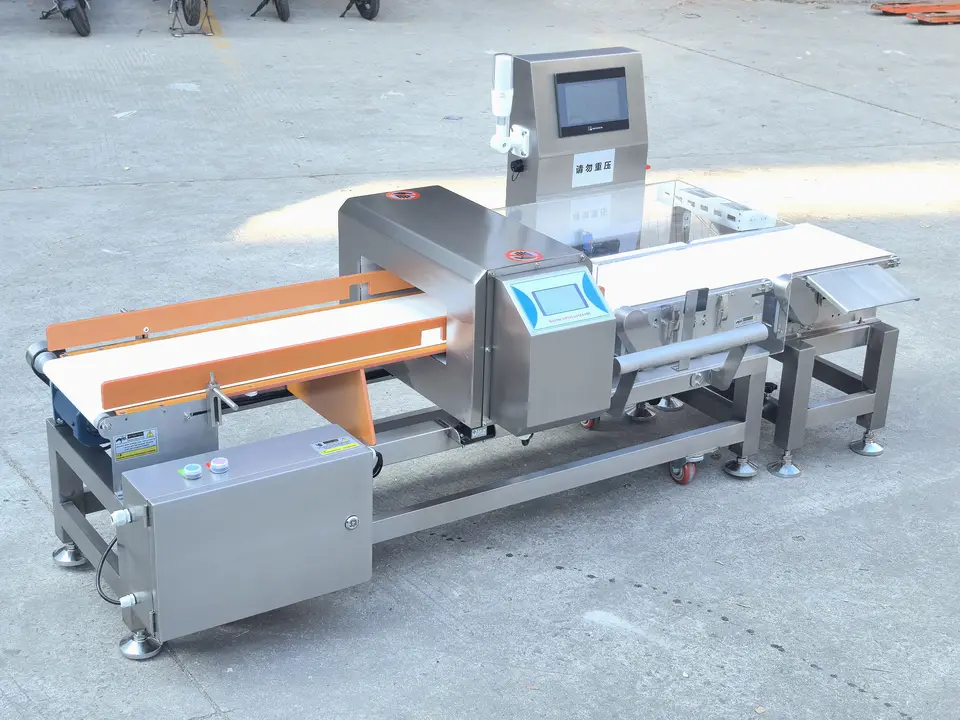 Food Metal Detector and Checkweigher Combination System (seafreight) ex vat