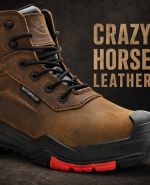 Imported QIAODISEN Brand SL-613 Men's Safety Boots Lightweight Fiberglass, Toe Cap, Anti-Smash, High Temperature Resistant, Non-Slip And Wear-Resistant (ex vat)
