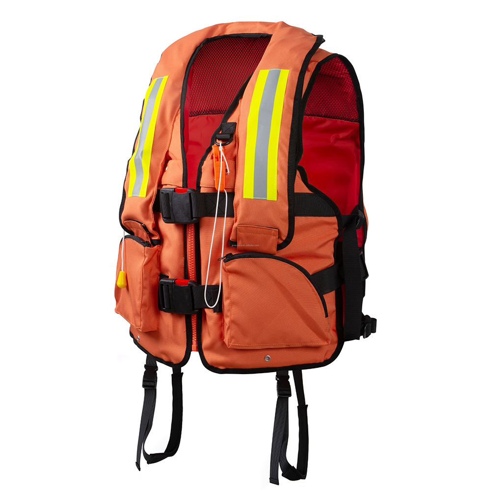 Imported 200N Rescue Inflatable Life Jacket with Oxford & EPE Foam Universal Size (ex vat)