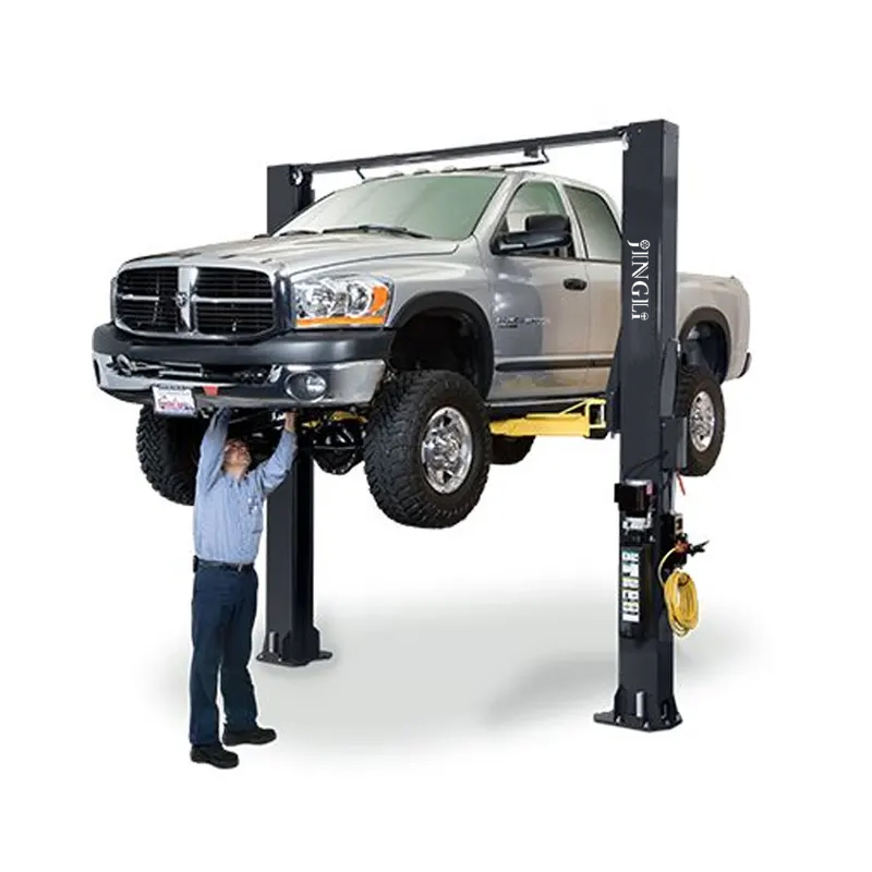 Imported CE Certification 4.5T Hydraulic Automatic 2 Poles Vehicle Gantry Elevators Two Post (ex vat)