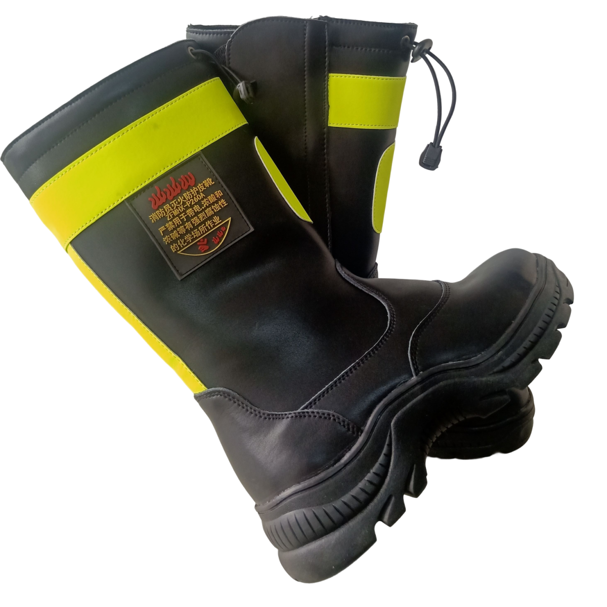Imported Leather Fire Resistant Flame Retardant Firefighter Boots (ex vat)