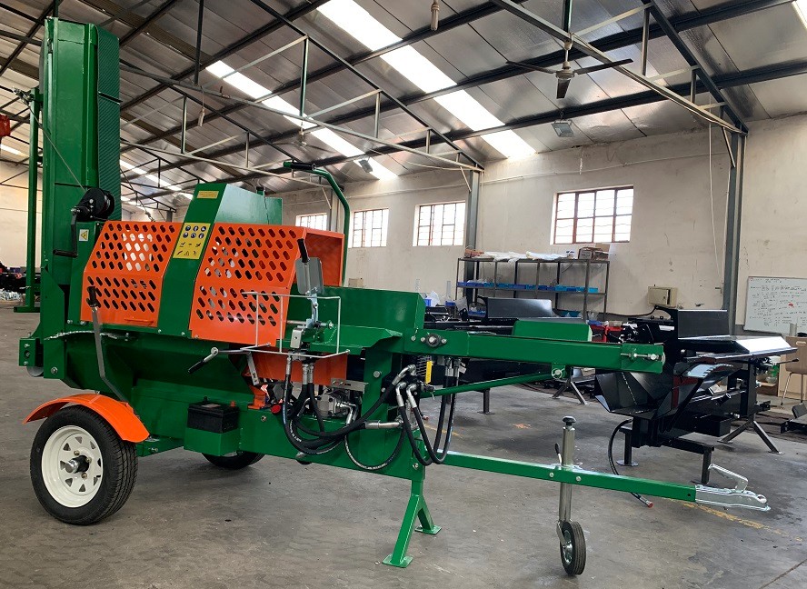 Firewood processor hydraulic log splitter and splitting machine (imported)