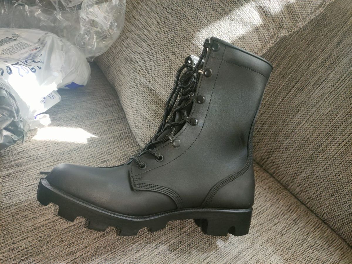 GR13 American Tactical Boots Black Leather Combat Boots For Men (imported seafreight) ex vat